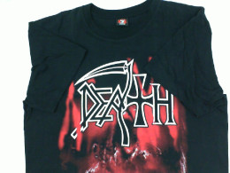 Black shirt with red pattern Black shirt with red pattern