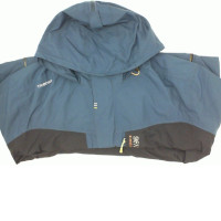 Blue snow coat with black pattern size XL Blue snow coat with black pattern size XL