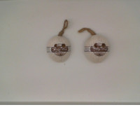 set of Soft foam soap with coconut scent (2pcs/set)