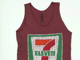 men's red tank top size M