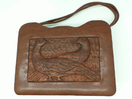 Brown hand bag 