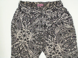 Black patterned pants size M