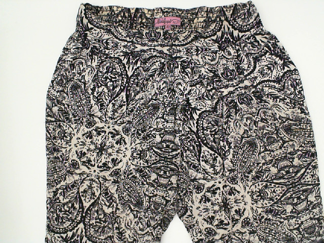 Black patterned pants size M Black patterned pants size M