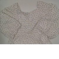 long white dress with pattern size M long white dress with pattern size M