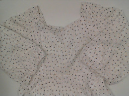 long white dress with pattern size M