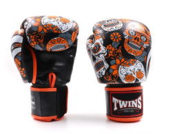TWINS FBGVL3-53 Orange/Blacjk boxing gloves oz12