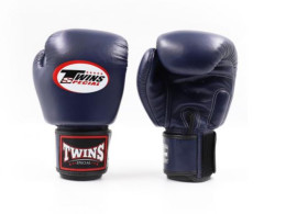 TWINS Boxing Gloves BGVL3 Navy Blue oz16