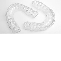 1 pair of clear retainers
