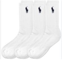 Set of POLO RALPH LAUREN Men's Classic Embroidery Crew Socks  (3pcs/set)
