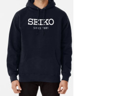 seiko logo Pullover Hoodie colour dark blue seiko logo Pullover Hoodie colour dark blue