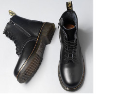 Dr. Martens Men Side Zipper Boots Plus Size High Tops Shoes Couple Unisex Boots Size UK 6 Dr. Martens Men Side Zipper Boots Plus Size High Tops Shoes Couple Unisex Boots Size UK 6