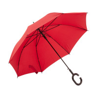 Umbrella cane, red