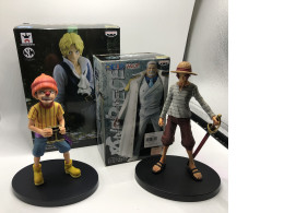 Set of 4 Japanese figures, Young Pirates of the Sea 