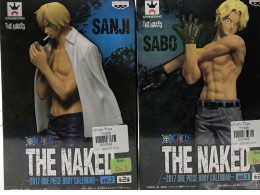 Set of 2 Japanese figures, Sanji and Sabo