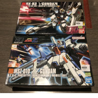 Set of 2 Japanese plastic robots