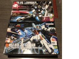 Set of 2 Japanese plastic robots