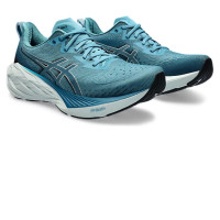 ASICS NOVABLAST 4 Men's Running Shoes Color: Blue Teal/Evening Teal