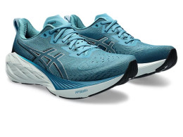 ASICS NOVABLAST 4 Men's Running Shoes Color: Blue Teal/Evening Teal