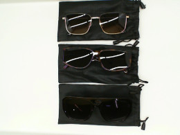 set of sunglasses and eyeglass cases (3pcs/set)