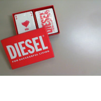 Playing cards Diesel brand red