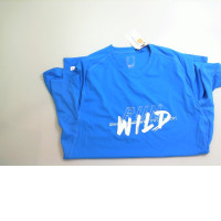 Shirt Decathlon blue light thin