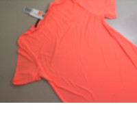 Orange T Shift thin women light pink color