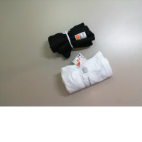 Set of 2 T-shirts for run Decathlon Black and White