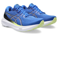 ASICS GEL-KAYANO 30 Men Running Shoes Color: ILLUSION BLUE/GLOW YELLOW