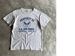 White t-shirt with NY air national guard print