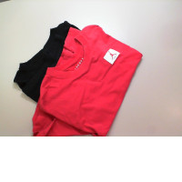 Black and Red Two Tshirt NBA Chicago 