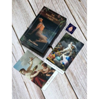 "The Naked Truth" Tarot, authentic gypsy cards, beautiful pictures, Rose Gold color edge, gypsy cards, tarot cards, oracle cards, Tarot deck.