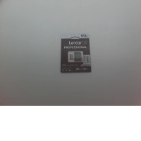 SD card 512 Mb Lexar SD card 512 Mb Lexar