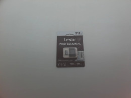 SD card 512 Mb Lexar