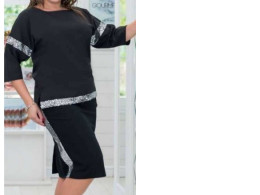 Black suit: Jacket+skirt Black suit: Jacket+skirt