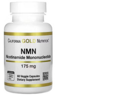 Set of 2 California Gold Nutrition NMN 175 mg 60 Veggie Capsules