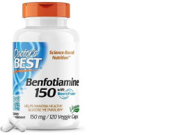 Doctor's Best Benfotiamine 150 with BenfoPure 