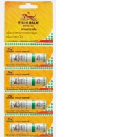 Set of 4 Tiger Balm Inhaler Herbal Menthol Relief Nasal Congestion Cold Dizziness