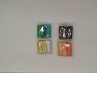 Set of 8 colors of clay (4pcs/set)