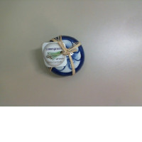 Lip balm with lemongrass scent