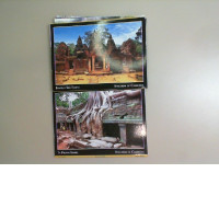 Set of 2 photo cards Cambodia