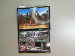 Set of 2 photo cards Cambodia