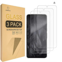 Mr.Shield [3-Pack] Screen Protector For Google Pixel 8 [Tempered Glass] [Japan Glass with 9H Hardness] Screen Protector