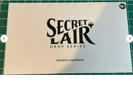 set of playing cards - MTG Secret Lair Sheldon's Book of Spells, edition without foil - IN HANDS set of playing cards - MTG Secret Lair Sheldon's Book of Spells, edition without foil - IN HANDS