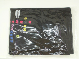 Black  round neck shirt with  pattern