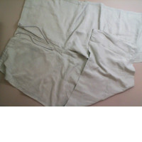 Cotton trousers, white