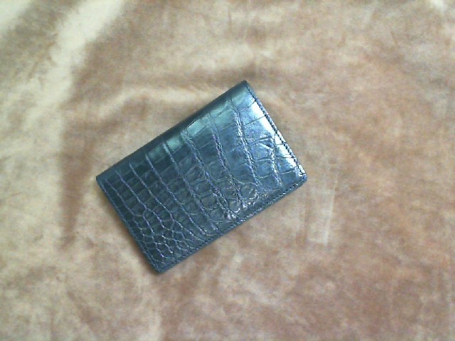 Black leather wallet Black leather wallet