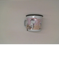 Glass of saliva Moomin