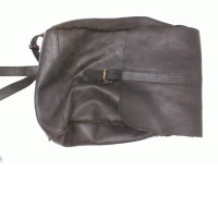 Black leather shoulder bag Black leather shoulder bag