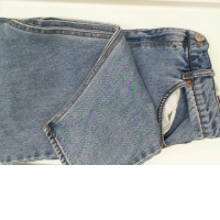Long denim skirt size M