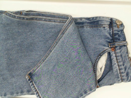 Long denim skirt size M